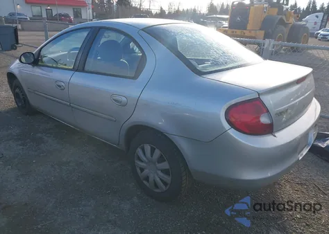 2002 Dodge Neon Se z USA, uszkodzony, nr VIN 1B3AS46C92D595709